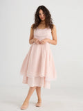 WOMEN'S - Cinderella Dress. Powder Pink