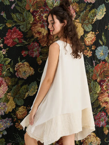 Arabesque Dress. Cream