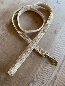 Walk in Style - Lace Dog Leash - Beige