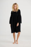 Sweetpea lace Dress - Ebony