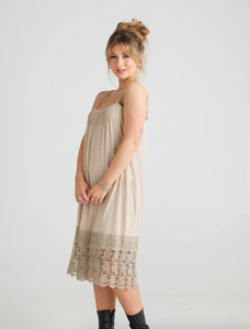 Marisol Lace Edged Slip Dress