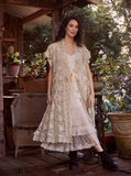 Empress Lace Coat in Cream