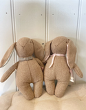 Tweed Soft Toy. Albert and Victoria. Soft Bunny toy