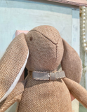 Tweed Soft Toy. Albert and Victoria. Soft Bunny toy