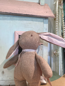 Tweed Soft Toy. Albert and Victoria. Soft Bunny toy