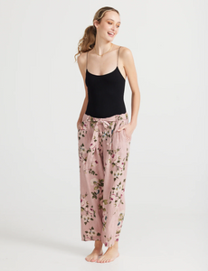 Floral Linen Pants