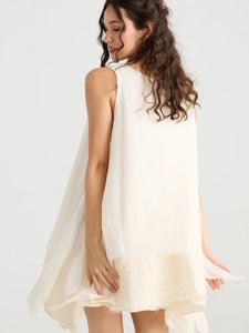 Arabesque Dress. Cream