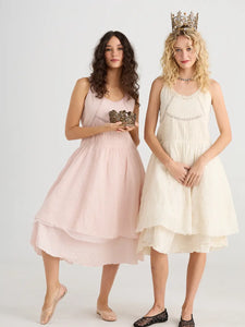 WOMEN'S - Cinderella Dress. Powder Pink