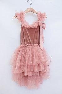 Clara Ballerina Dress, Dusty Pink