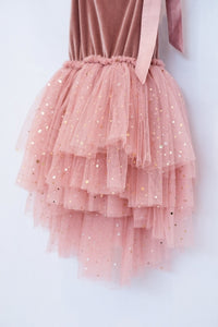 Clara Ballerina Dress, Dusty Pink