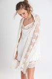 Lace Scarf Cream