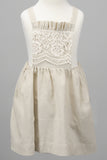 Apron Dress - Linen & Lace