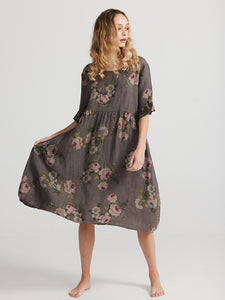 Audrey Linen Dress