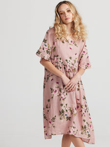 Audrey Linen Dress