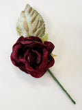 Velvet Baby Roses Burgundy