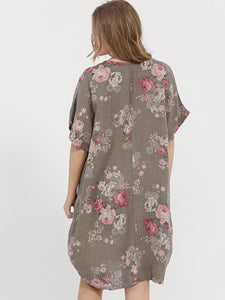 POSIE DRESS - Linen Dress Top