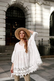 French Smock, Cotton & Lace