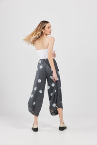 Lulu Polka Dot Linen Pants