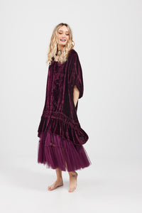 Velvet Florentine  Coat-dress.