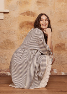 Collette Striped smock.