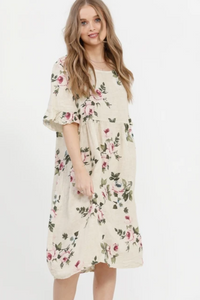 Audrey Linen Dress