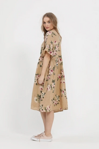 Audrey Linen Dress