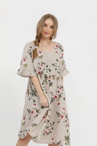 Audrey Linen Dress