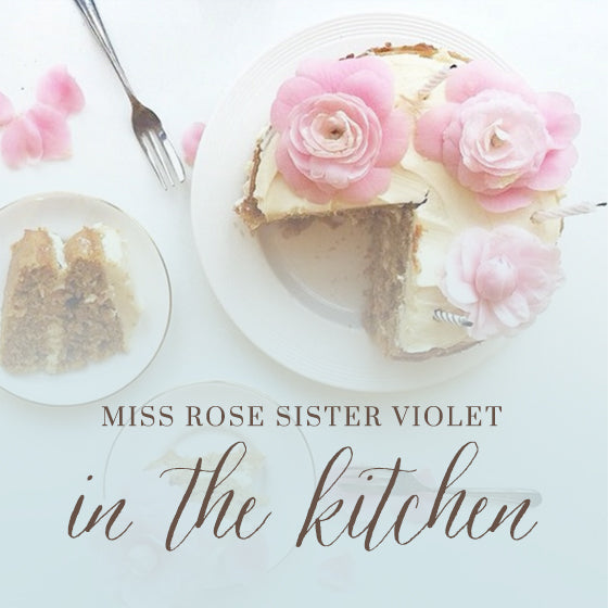 Miss Rose Sister Violet in the kitchen